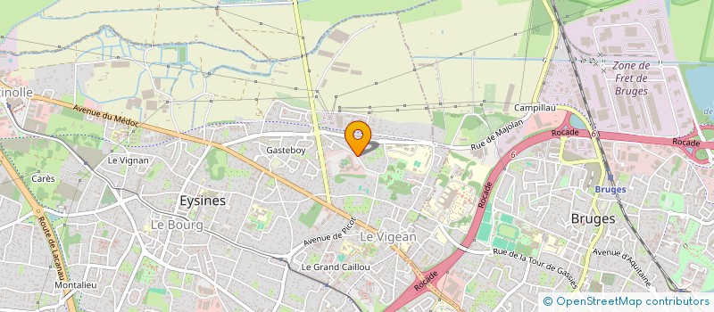 localisation de l'entreprise 2JL LE VIGEAN  EYSINES