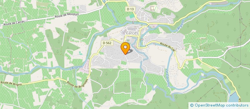 localisation de l'entreprise 2JLA IMMO  CARCES