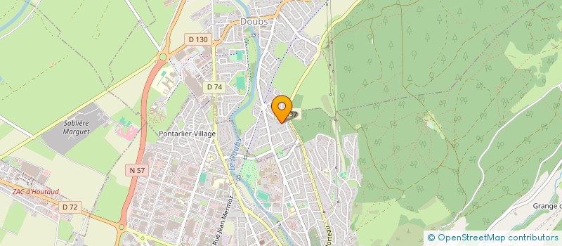 localisation de l'entreprise 2JLH  DOUBS