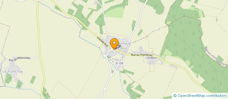 localisation de l'entreprise 2JM à SAINT-ARNOULT-DES-BOIS