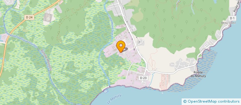 localisation de l'entreprise 2JM FORMATION  CAYENNE