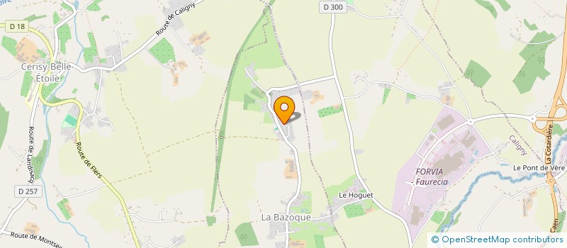 localisation de l'entreprise 2JNM AVENIR à LA BAZOQUE