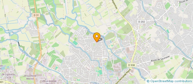 localisation de l'entreprise 2JP05  L'ISLE-SUR-LA-SORGUE