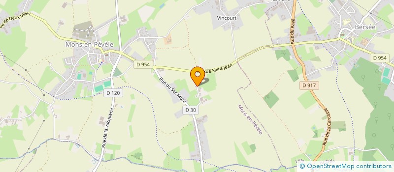 localisation de l'entreprise 2JP1S  MONS-EN-PEVELE