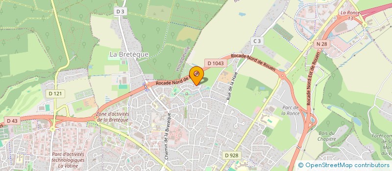 localisation de l'entreprise 2JP2C à BOIS-GUILLAUME