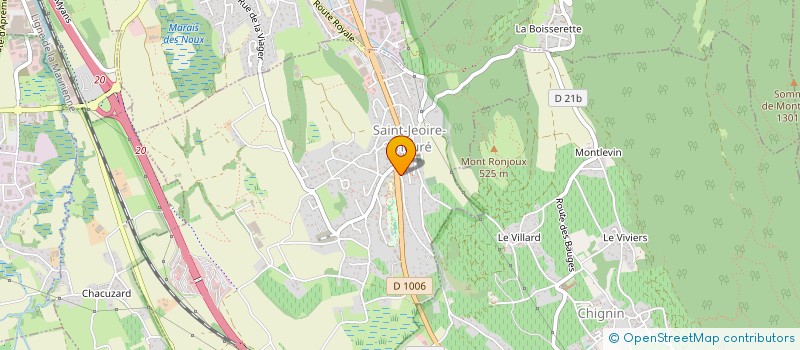 localisation de l'entreprise 2JPRO IMMOBILIER  SAINT-JEOIRE-PRIEURE