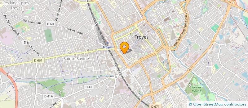 localisation de l'entreprise 2JQ3 à TROYES