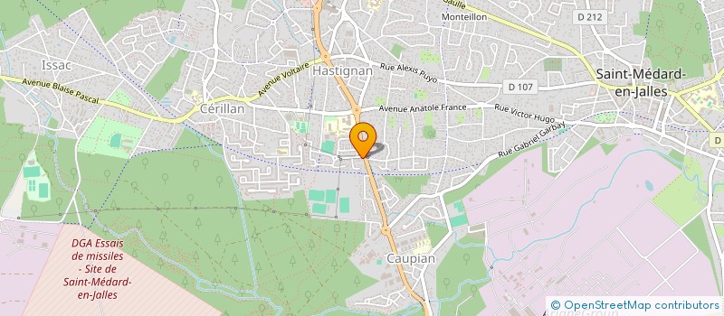 localisation de l'entreprise 2JS  SAINT-MEDARD-EN-JALLES