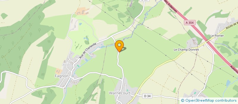 localisation de l'entreprise 2JSV  WARNECOURT