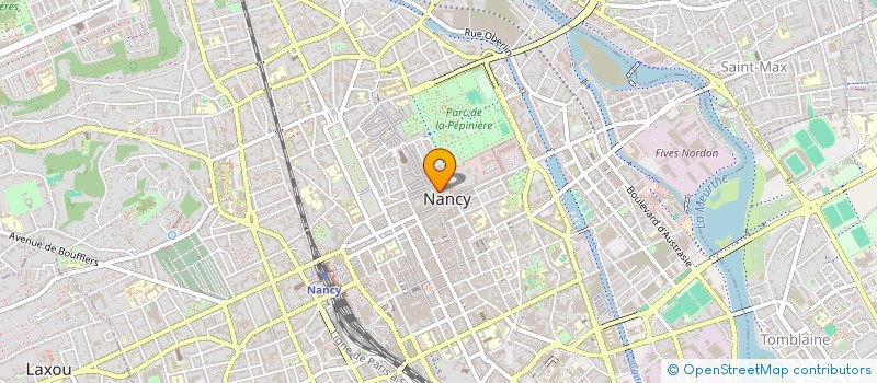 localisation de l'entreprise 2JT  NANCY