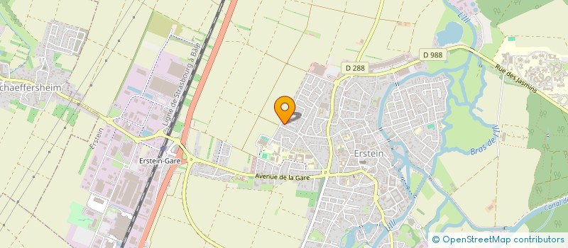 localisation de l'entreprise 2JT  ERSTEIN