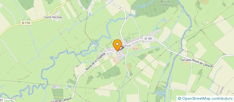 localisation de l'entreprise 2JVE  LALHEUE