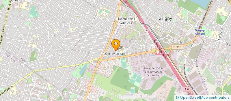 localisation de l'entreprise 2K à VIRY-CHATILLON