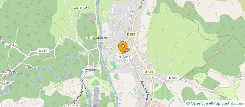 localisation de l'entreprise 2K à RUOMS