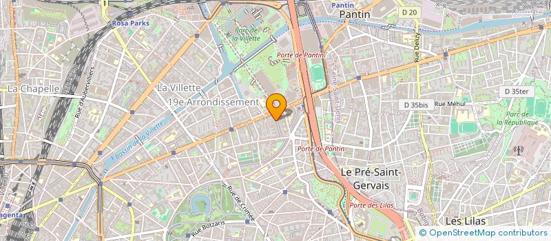 localisation de l'entreprise 2K  PARIS