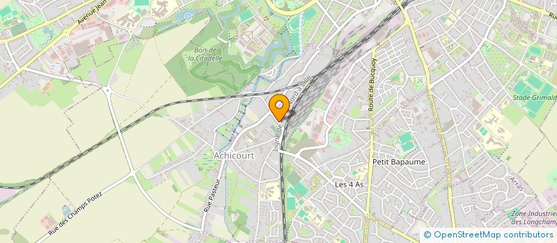 localisation de l'entreprise 2K  ACHICOURT