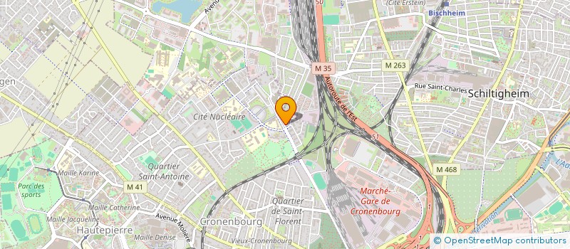 localisation de l'entreprise 2K COMPUTER à STRASBOURG