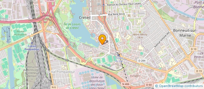 localisation de l'entreprise 2K CONDUITE  CRETEIL