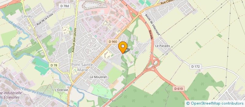 localisation de l'entreprise 2K INVEST  PONT-SAINTE-MARIE