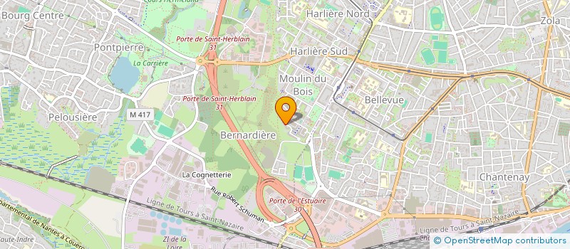 localisation de l'entreprise 2K NETWORK  SAINT-HERBLAIN