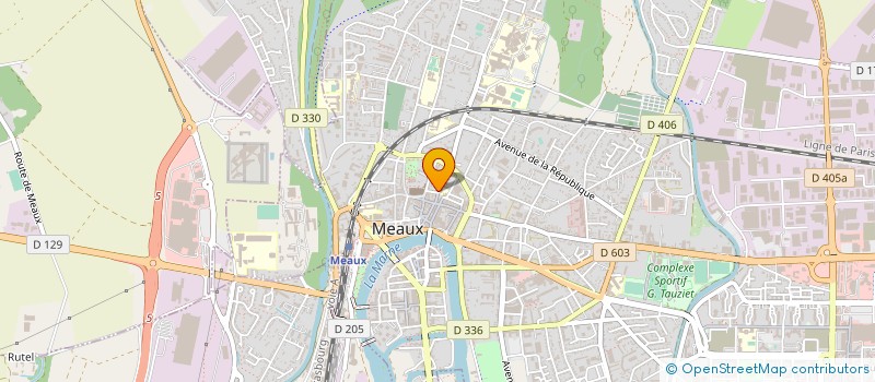 localisation de l'entreprise 2K REINVEST à MEAUX