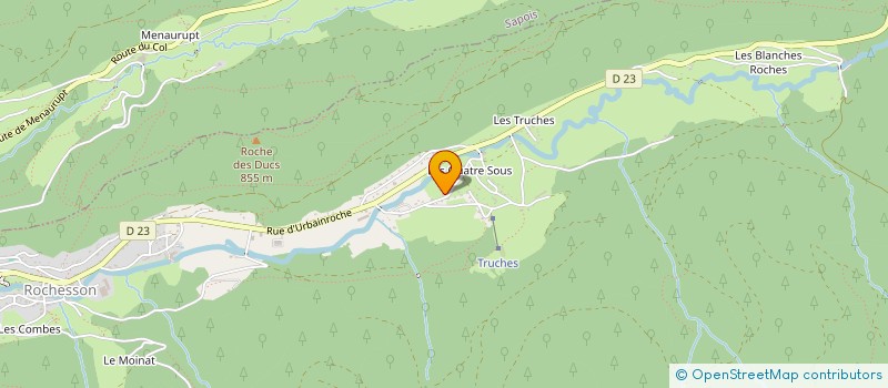 localisation de l'entreprise 2K2L  ROCHESSON