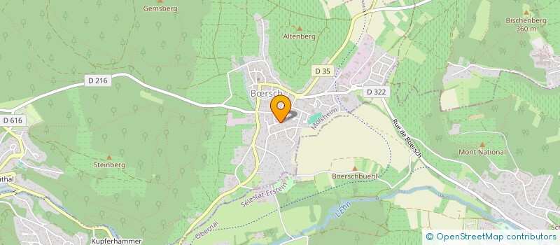 localisation de l'entreprise 2K2M  BRSCH