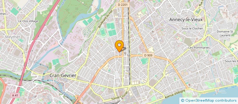 localisation de l'entreprise 2KBAR  ANNECY