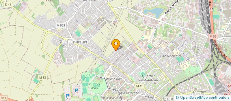 localisation de l'entreprise 2KER CONSULTING  OBERHAUSBERGEN