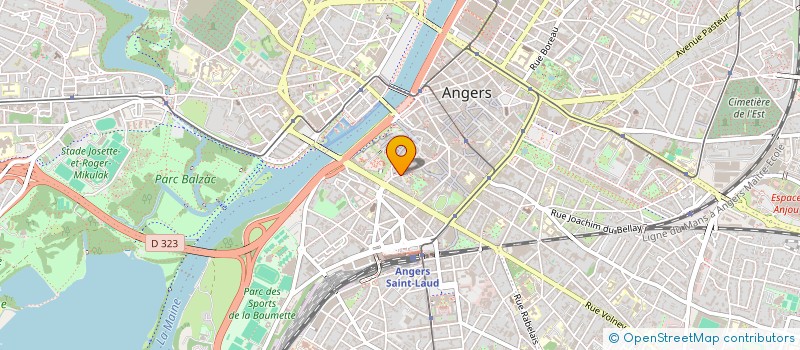 localisation de l'entreprise 2KEYS IMMOBILIER à ANGERS