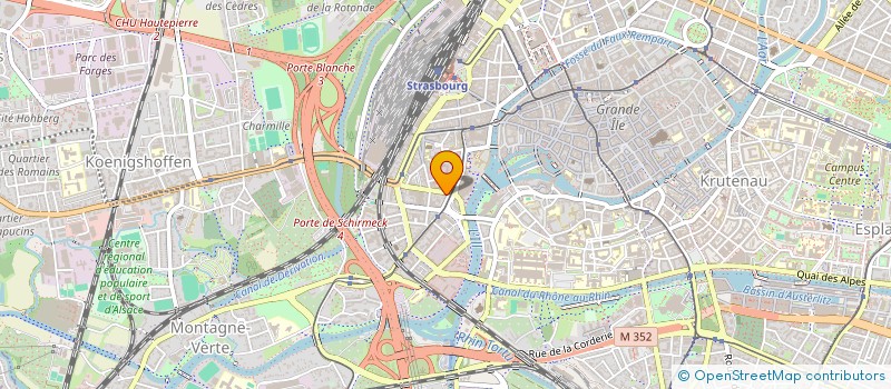 localisation de l'entreprise 2KF  STRASBOURG