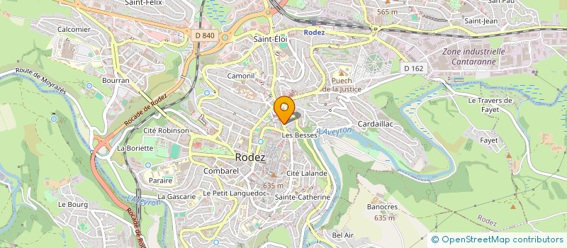 localisation de l'entreprise 2KL à RODEZ