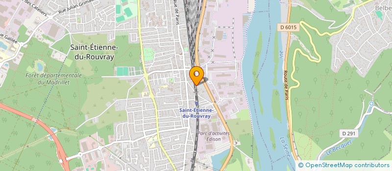 localisation de l'entreprise 2KM IMMO  SAINT-ETIENNE-DU-ROUVRAY