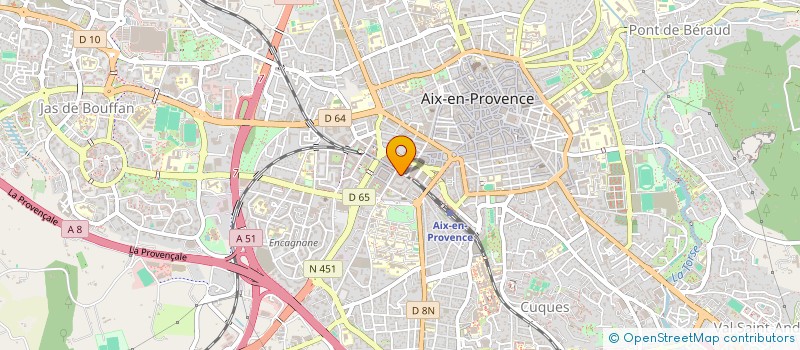 localisation de l'entreprise 2KOM à AIX-EN-PROVENCE