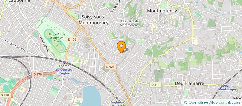 localisation de l'entreprise 2L 2N à SOISY-SOUS-MONTMORENCY