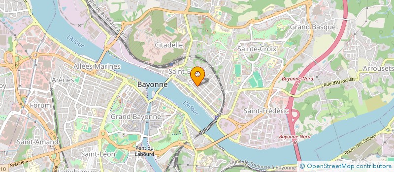 localisation de l'entreprise 2L à BAYONNE