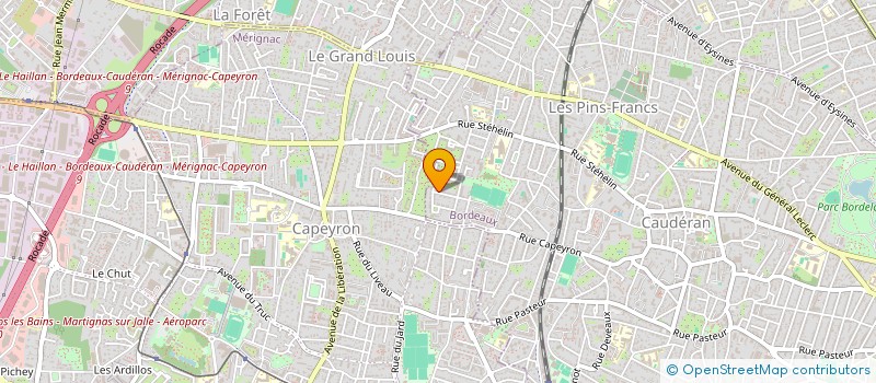 localisation de l'entreprise 2L à BORDEAUX