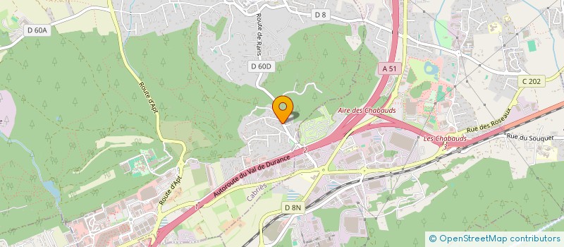 localisation de l'entreprise 2L  CABRIES