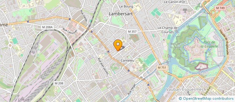 localisation de l'entreprise 2L à LAMBERSART