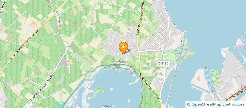 localisation de l'entreprise 2L à MARSEILLAN