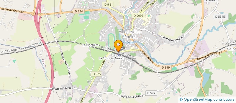 localisation de l'entreprise 2L  VILLEDIEU-LES-POELES-ROUFFIGNY