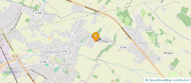 localisation de l'entreprise 2L AMENAGEMENT  ESCALQUENS