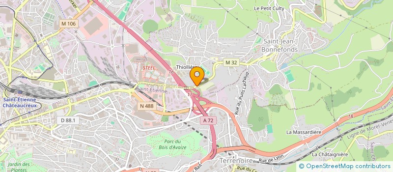 localisation de l'entreprise 2L CAPITAL  SAINT-JEAN-BONNEFONDS