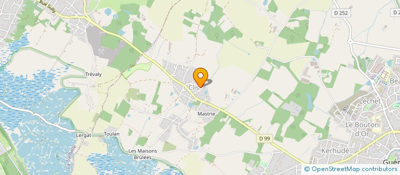 localisation de l'entreprise 2L COMMUNICATION  GUERANDE