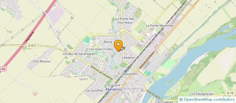 localisation de l'entreprise 2L CONSEIL à BEAUGENCY