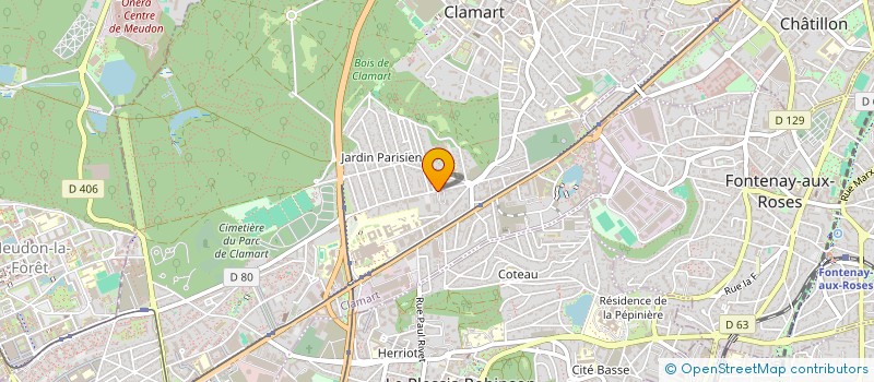 localisation de l'entreprise 2L CONSEILS  CLAMART