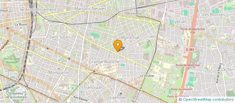 localisation de l'entreprise 2L DEVELOPPEMENT  LYON