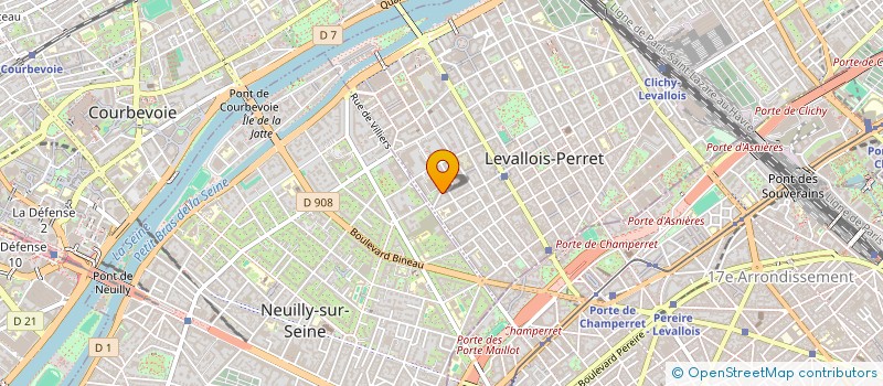 localisation de l'entreprise 2L DISTRIBUTION à LEVALLOIS-PERRET