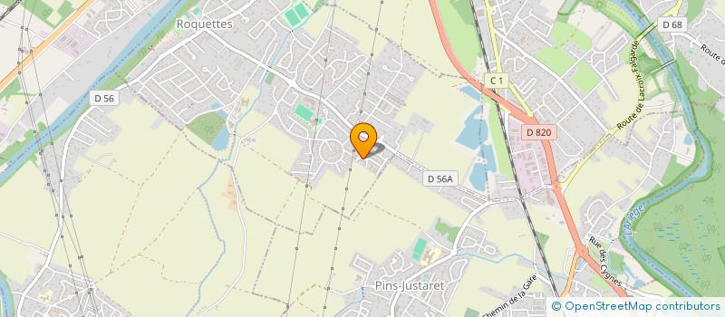 localisation de l'entreprise 2L ELEC à ROQUETTES