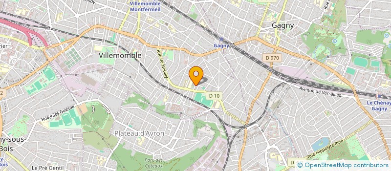 localisation de l'entreprise 2L EN 4L à VILLEMOMBLE